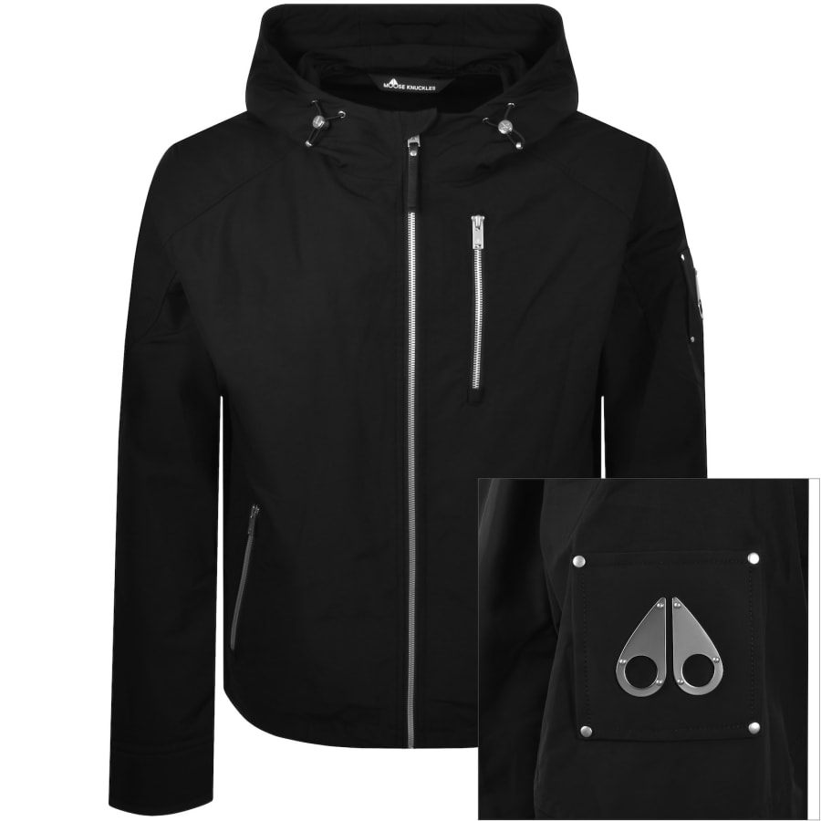 Moose Knuckles Charlesbourg Jacket Black | Mainline Menswear gb